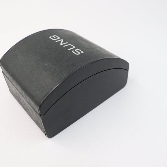 Vintage Alfred Sung Stainless Steel Back MOVT Quartz Womens Watch No Battery - Picture 11 of 12